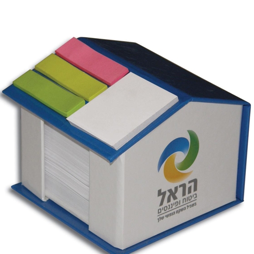 הפקות דפוס מיוחדות:
קופסה כריכה קשה פרוצס + למינציה, 500 דפי ממו בגודל 7.5x7.5 ס