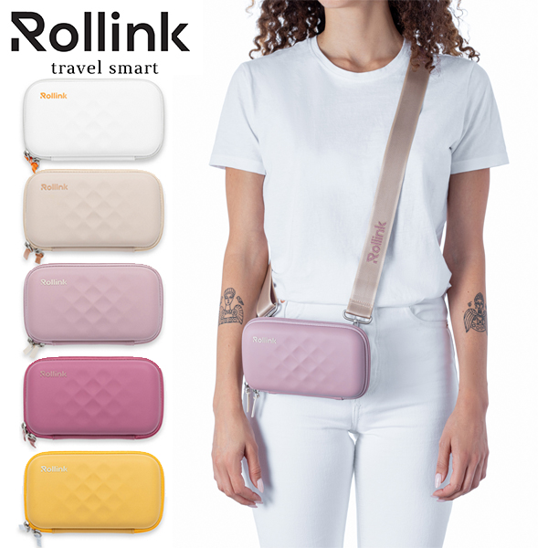 Mini Bag - TOUR תיק צד קשיח סלינג של מותג המזוודות החכמות Rollink. 
מידות: 21x12x6 ס