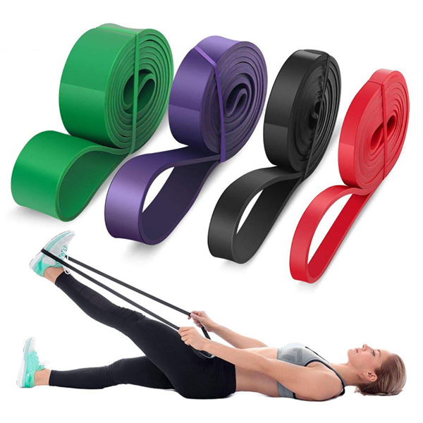 סט 4 רצועות התנגדות מקצועי בעומסים משתנים (לפי צבעים): אדום 13 מ