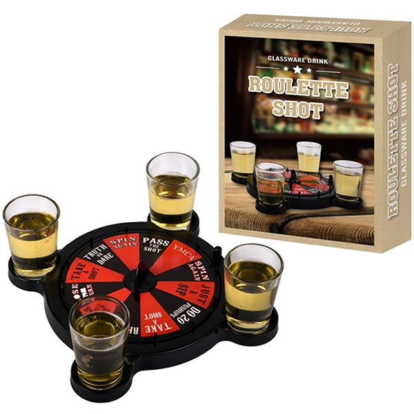 משחק שוטים רולטה 25x18x6 ס"מ. 