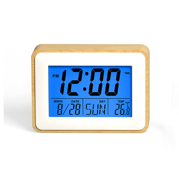 שעון מעורר דיגיטלי LCD לקיר/שולחן 18x13x4.5 ס