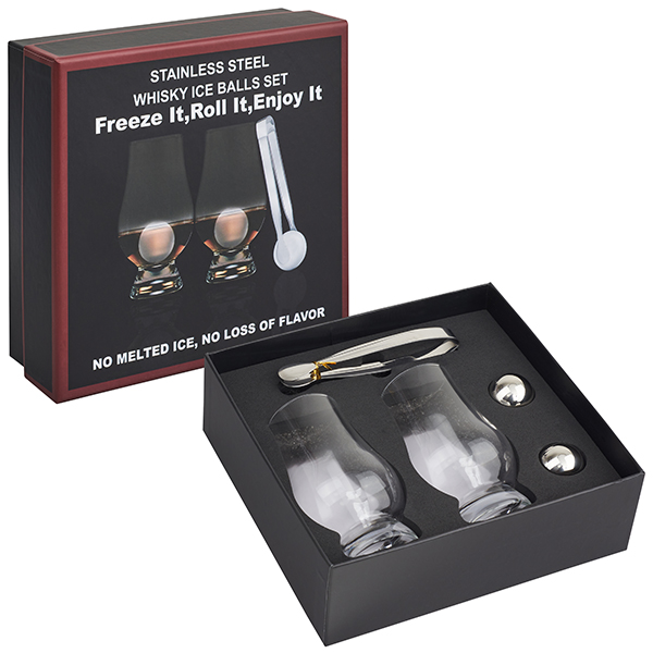 סט מתנה ויסקי -  
כולל: 2 כוסות (300 מ