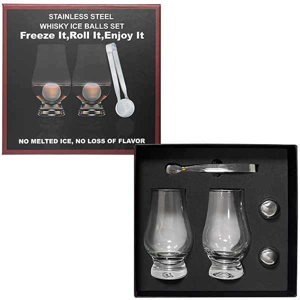 סט מתנה ויסקי -  
כולל: 2 כוסות (200 מ