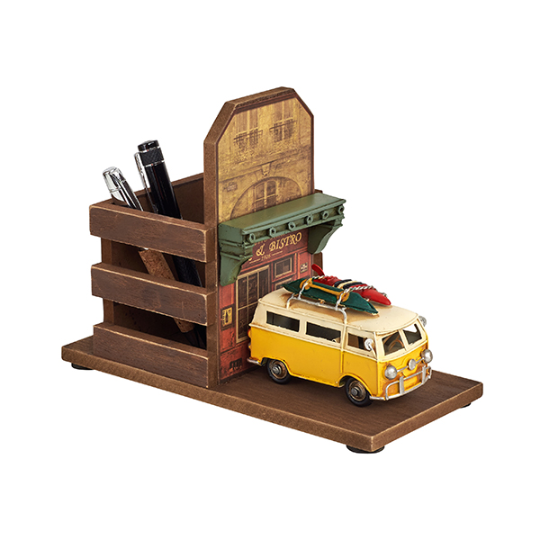 מעמד שולחני רטרו משולב אופנוע/אוטובוס/ג