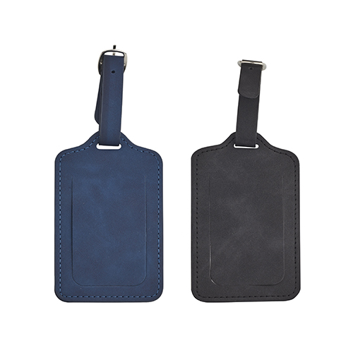 תג מזוודה PU דמוי עור. 