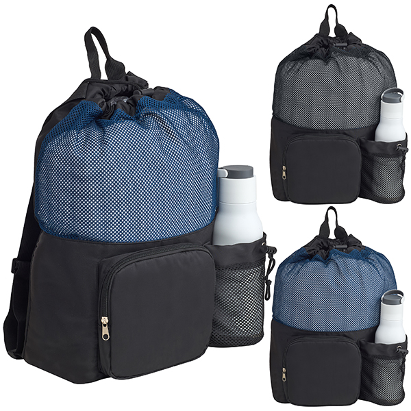 תיק גב רשת איכותי, קל משקל ומרווח במיוחד, עם עיצוב חכם. 
תא מרכזי גדול ומאוורר – מושלם לבגדים, מגבות, ציוד ים או ציוד טיולים.
כיס קדמי עם רוכסן – לשמירה בטוחה של טלפון, מפתחות ופריטים קטנים.
תא רשת צדדי – מותאם לבקבוק שתייה או מטרייה.
חומר רשת מאוורר – מאפשר ייבוש מהיר של ציוד רטוב ומונע הצטברות ריחות.
קל לנשיאה – רצועות גב מתכווננות ונוחות.