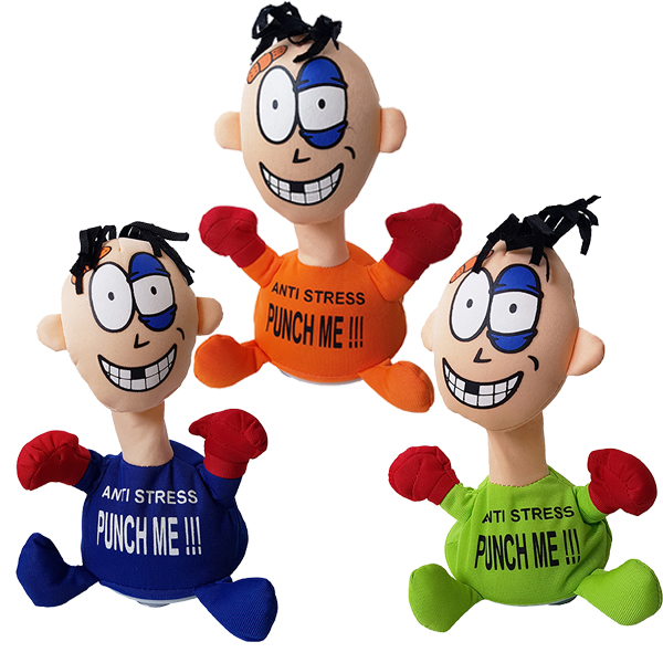 בובת ANTI STRESS להצמדה לשולחן.