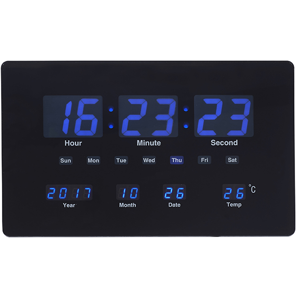 שעון קיר/שולחני דיגיטלי 26x36 ס