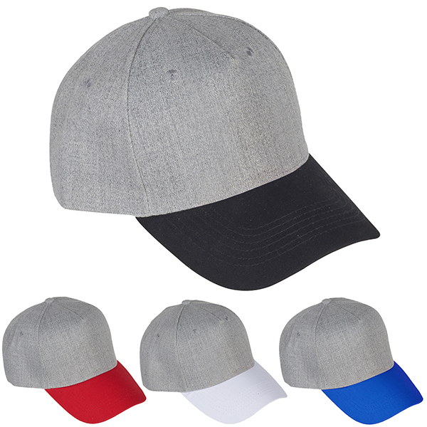 כובע מצחיה כותנה מוברש 5 פאנל. 
סקוץ