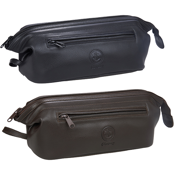 תיק לכלי רחצה עור נפה 27x15x5 ס