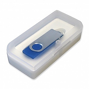 קופסת poly propylene מלבנית מהודרת לדיסק און קי. 
מידות: 9.4x4.5x2.2 ס