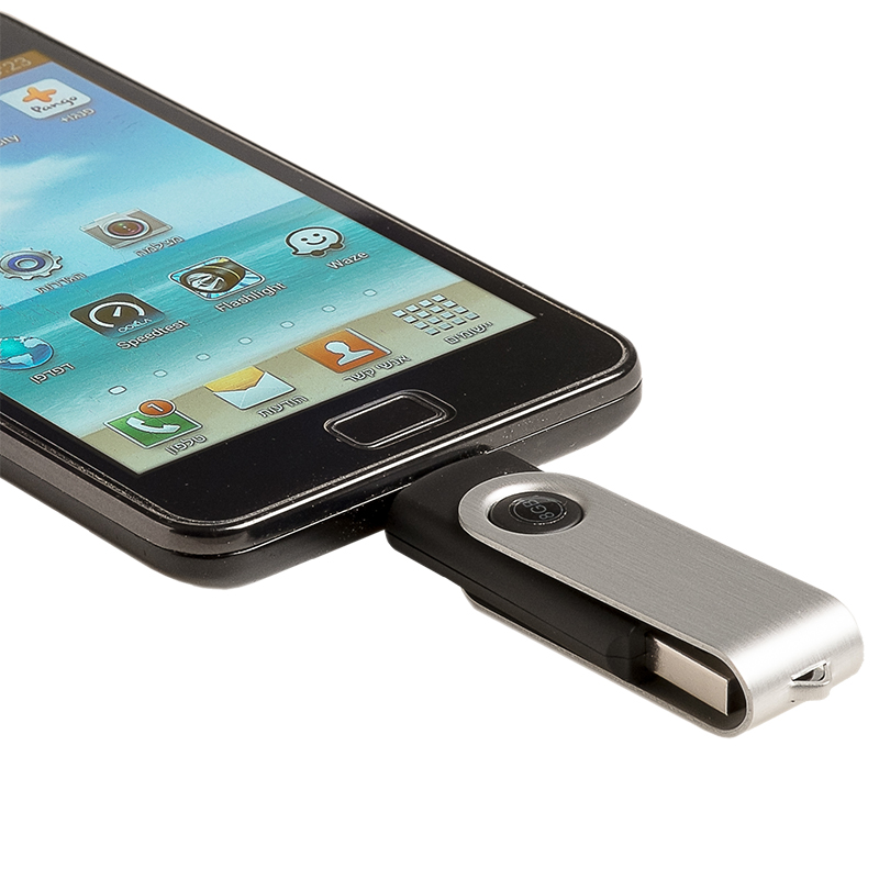 דיסק און קי עם כניסת MICRO למכשירי אנדרואיד. 
נפח 16 GB. 