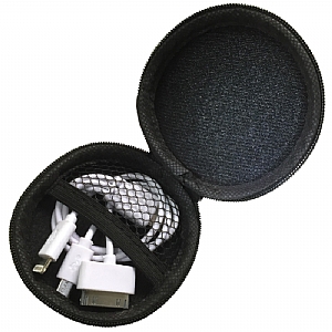 רונדו - נרתיק עם כבלים, איכותי קשיח למחצה ובגימור מעולה עם שטח פרסום ענק משני צדדיו.
אידיאלי לאחסון כבלים/אוזניות.
