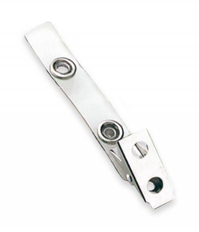 רצועות סיליקון קליפס תנין לחיבור תג לחולצה.