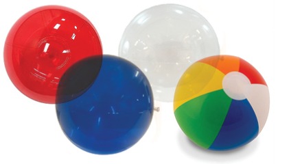 כדורי ים פלחים + צבעוניים 16 אינץ