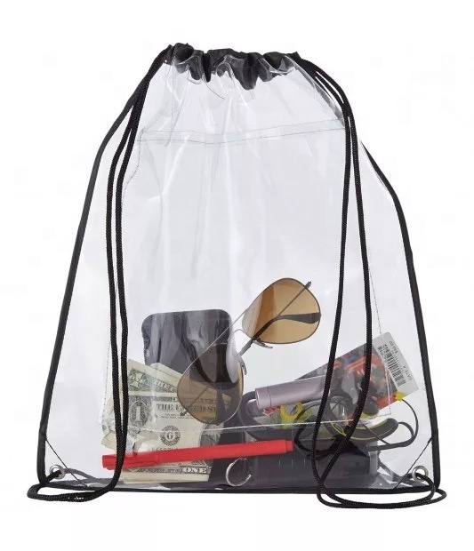 תיק שרוך שקוף  34x40 ס