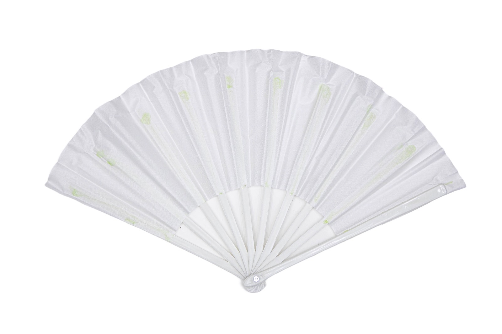 מניפה גיישה לבנה.
בסיס פלסטיק גמיש בצבע לבן.
עמידה לאורך זמן.
עמידה למים. 