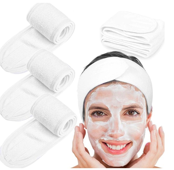 מגבת סרט קוסמטיקאית.
סרט בד עבה ונעים עם סגירה נוחה.
מתאים לטיפולי פנים ולשימוש אישי למניעת מגע חומרים שונים בשיער.