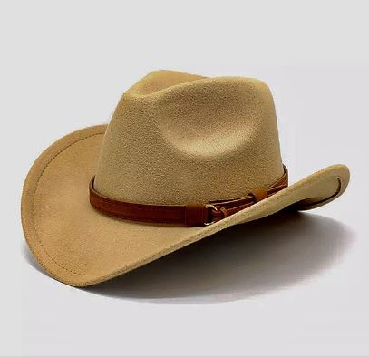 כובע לבד דגם קאובוי איכותי ומרשים.
מתאים לגברים ונשים כאחד.
מידה one size, עם שרוך פנימי להקטנת המידה.