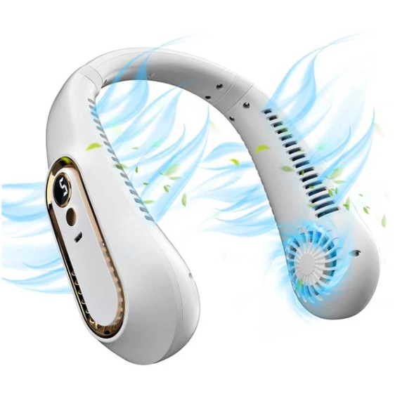 מאוורר צוואר נטען.
5 מהירויות לבחירה.
גמיש ונוח לשימוש.
משאיר את הידיים פנויות.
עיצוב חדש עם צג דיגיטאלי.