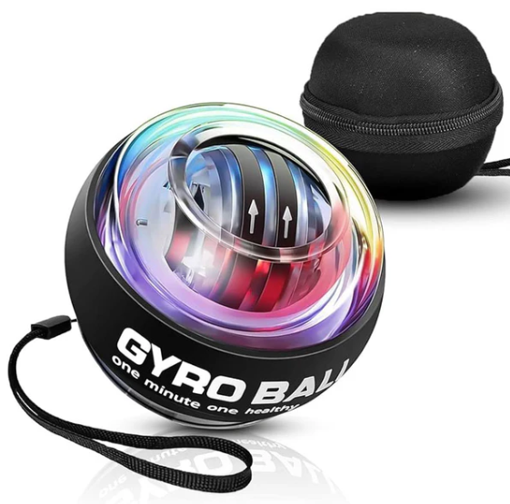 כדור כוח עם תאורה. 
מנגנון הפעלה אוטומטי.
כולל כיסוי הגנה. 
שרוך נשיאה.
מחזק את שרירי הידיים ושרירי הליבה.
תאורת לד צבעונית.