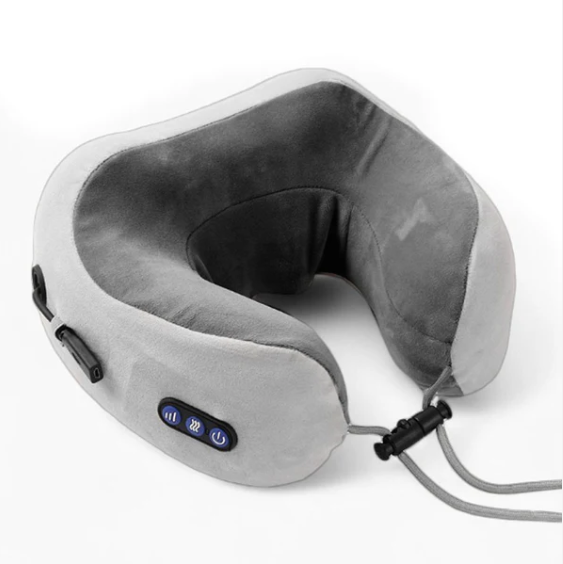 כרית עיסוי שיאצו לצוואר.
נטענת בחיבור USB. 
אפשרות לשילוב חימום תוך כדי עיסוי.
אפשרות לשינוי כיוון העיסוי.