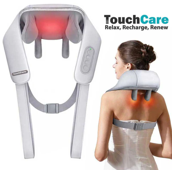 חגורת עיסוי שיאצו אגודלים מבית מותג העיסוי TouchCare.
נטענת בחיבור USB/TYPE-C.
אפשרות לשילוב חימום תוך כדי עיסוי.
כרית עיסוי מפנקת.
8 ראשי עיסוי.