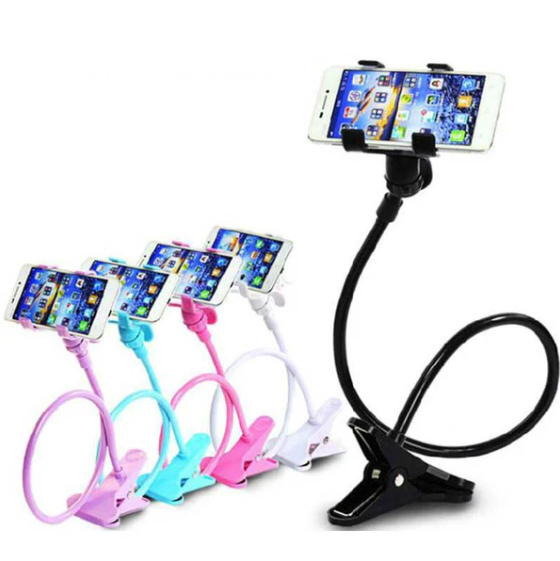 מעמד קליפס גמיש לסמארטפון. 
קליפס חזק במיוחד.
זרוע גמישה לכיוון אופטימלי.
זרוע אוניברסלית לסמארטפון.