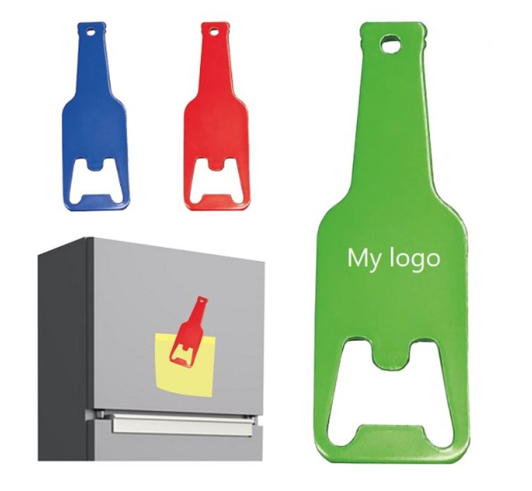 פותחן בקבוקים מגנט למקרר - בקבוק. 