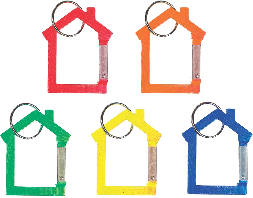 מחזיק מפתחות שאקל בצורת בית - מוצר רב שימושי.
מידות: 5.5x5 ס