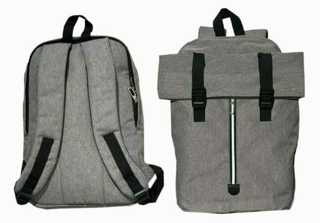 תיק גב איכותי נגד גנבים המכיל שני תאים:
תא ראשון נגד גניבות המכיל מקום למחשב נייד ומסמכים,
תא שני לחפצים אישיים עם אפשרות לשליפה מהירה עם פתח עליון ורוכסן אמצעי.
גב ורצועות מרופדות.