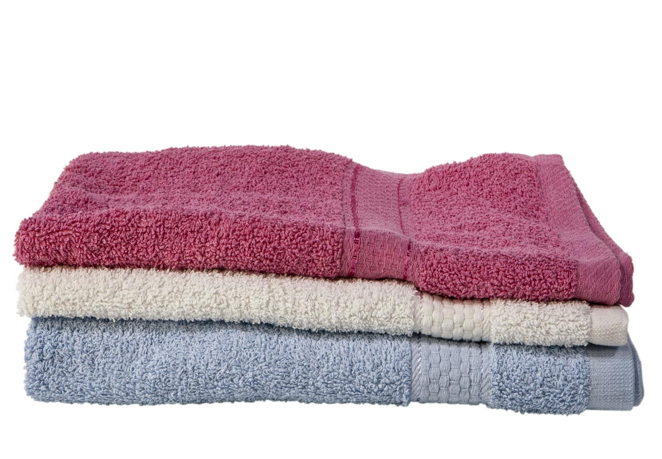 מגבת פנים 100% כותנה 450GSM. 
70x50 ס