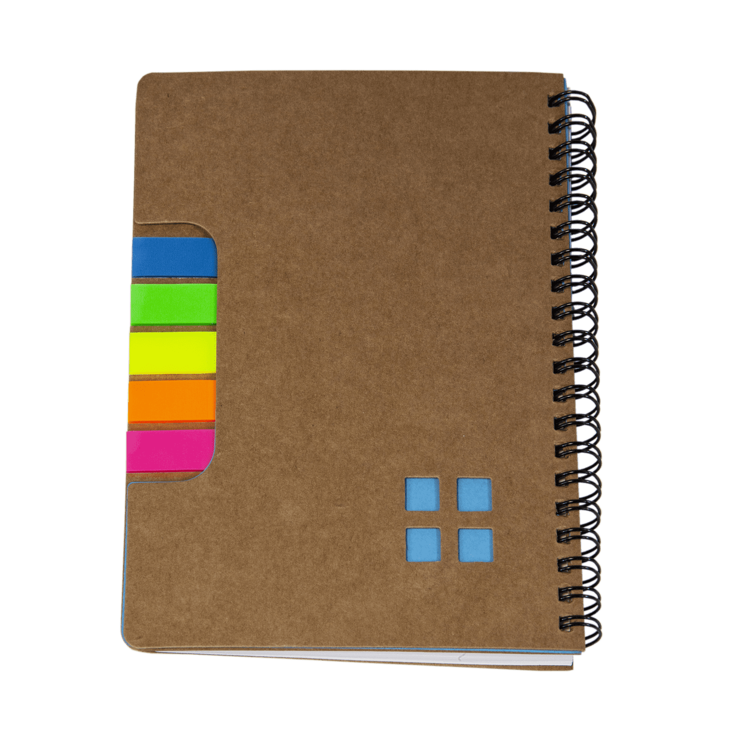 מחברת דביקים ספירלה, 18x13 ס”מ.