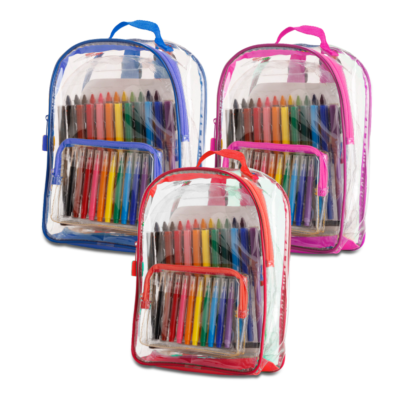 מיגוון - תיק גב שקוף לילדים 20x26 ס