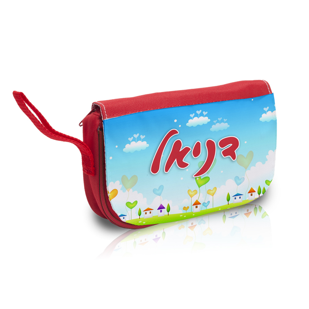 פסטל - קלמר מעוצב 3 תאים, 15x24 ס