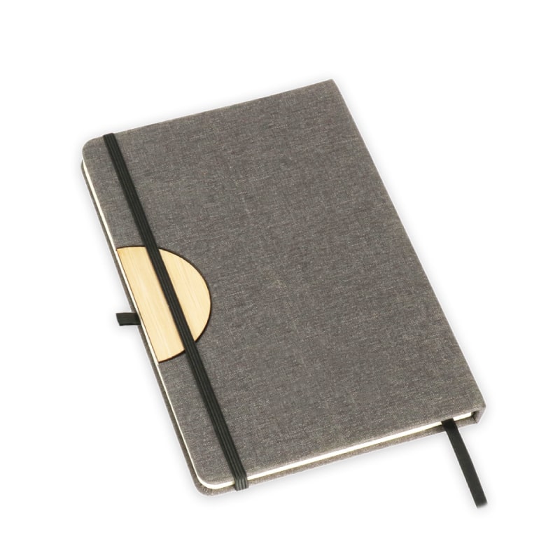 אדמין - מחברת גודל A5 כריכת דמוי עור מלאנז