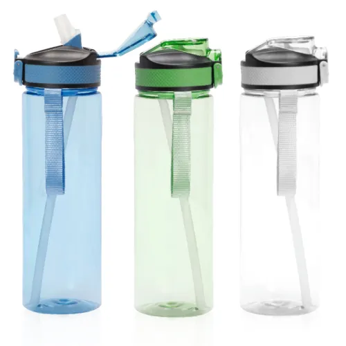 ספורט - בקבוק שתיה ספורטיבי עם פיה סיליקון מתכוננת ונוחה במיוחד, 750 מ