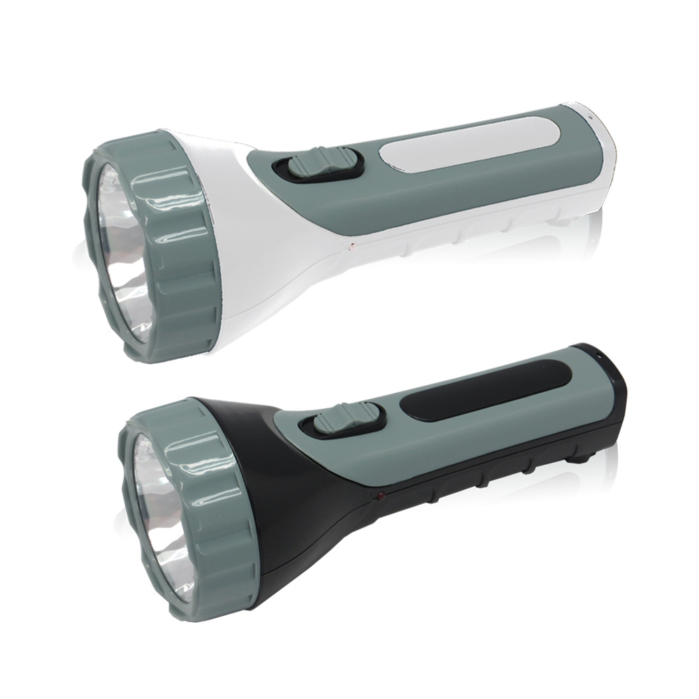 פלאג - פנס יד מקצועי עם סוללה מובנית, נטען באמצעות קבע חשמלי. 
17 ס