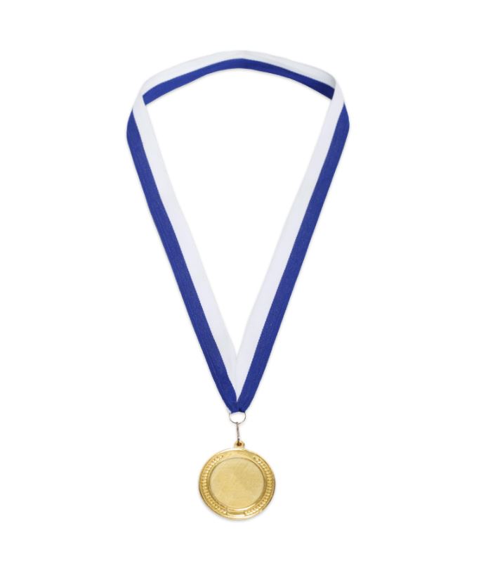 מדליה - מדליה איכותית עשויה מתכת.
שרוך באורך 80 ס"מ.
קוטר מדליה 5 ס"מ.