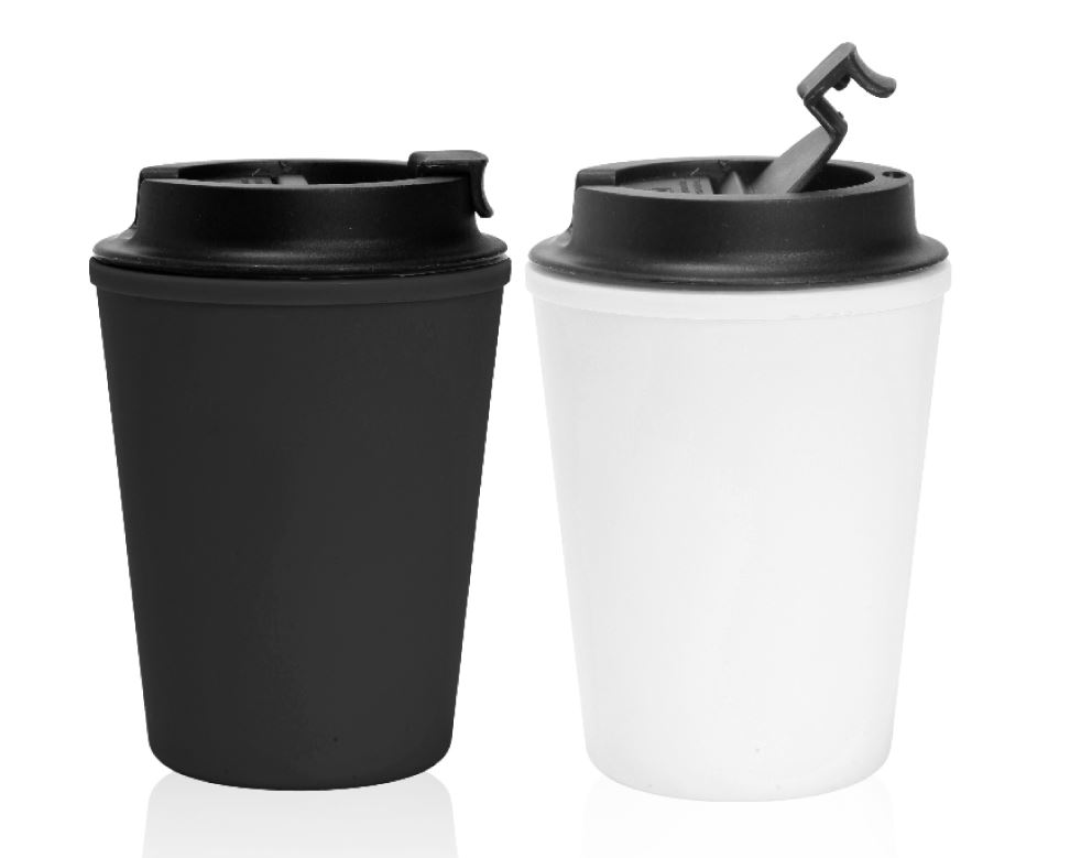 קאפ - כוס תרמית בעיצוב קלאסי כולל מכסה עם סגירה. 
300 מ