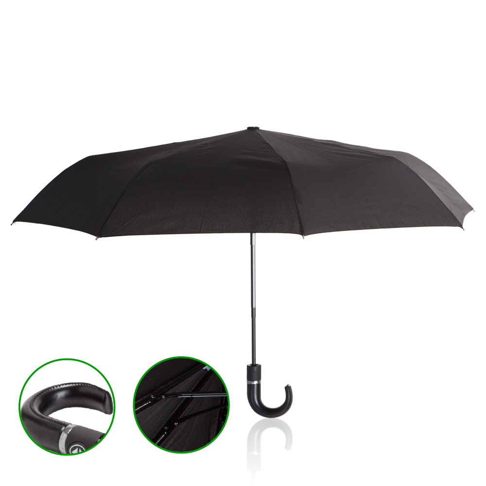 קונצרטו - מטרייה מתקפלת 21 אינץ’ יוקרתית ואיכותית עמידה לרוחות. 
עם סיבי פיברגלס המעניקים גמישות וחוזק למטרייה.
נפתחת ונסגרת בלחיצת כפתור. 
ידית דמוי עור.



