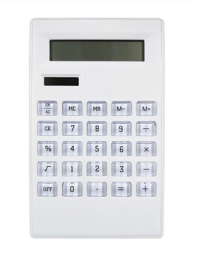 נאסדק - מחשבון שולחני 12 ספרות 18x2x10 ס"מ, בעיצוב מודרני.
מבוסס אנרגיה סולארית.
מסך LCD גדול ונוח לשימוש.