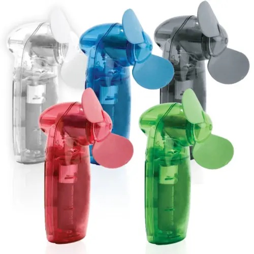 ציקלון - מאוורר יד נייד. 
מופעל ע