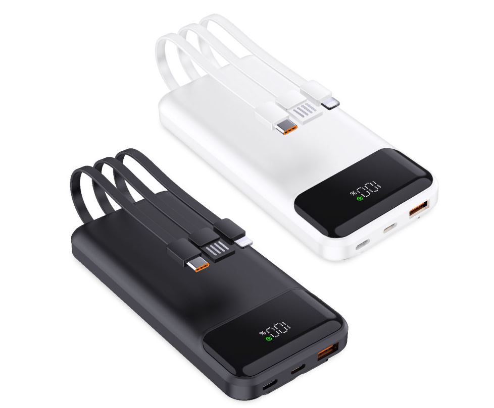 קנוקס - סוללת גיבוי 10,000MAH חזקה במיוחד, 6.8x1.7x14.2 ס