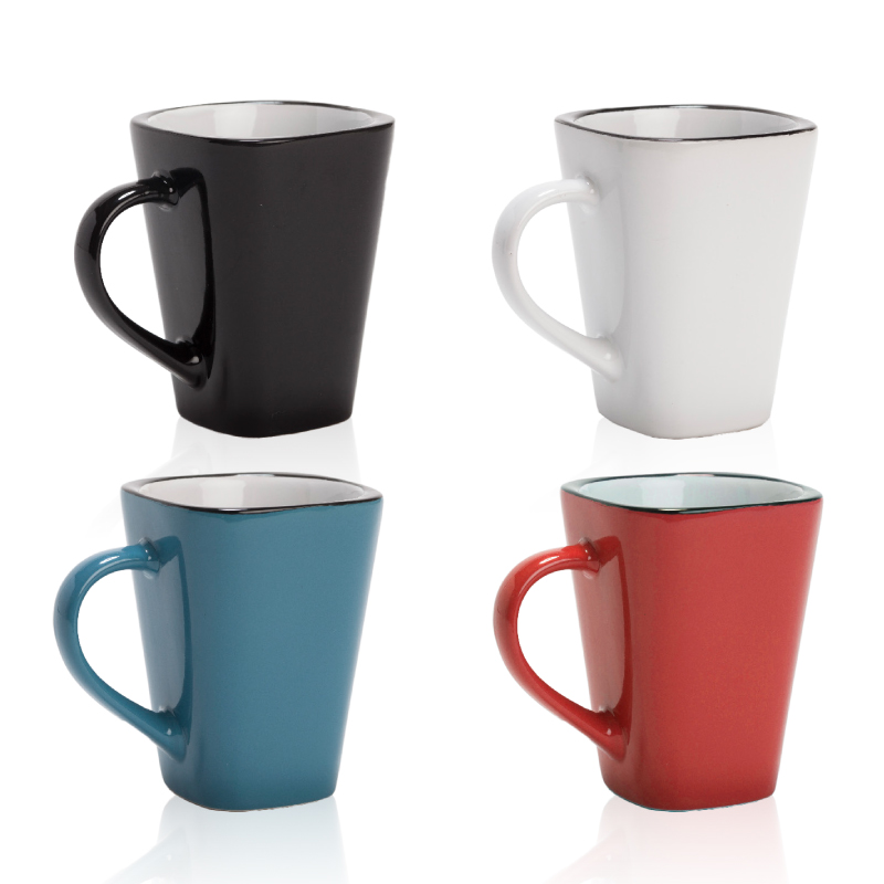 קופי - ספל עשוי קרמיקה בעיצוב אורבני 300 מ