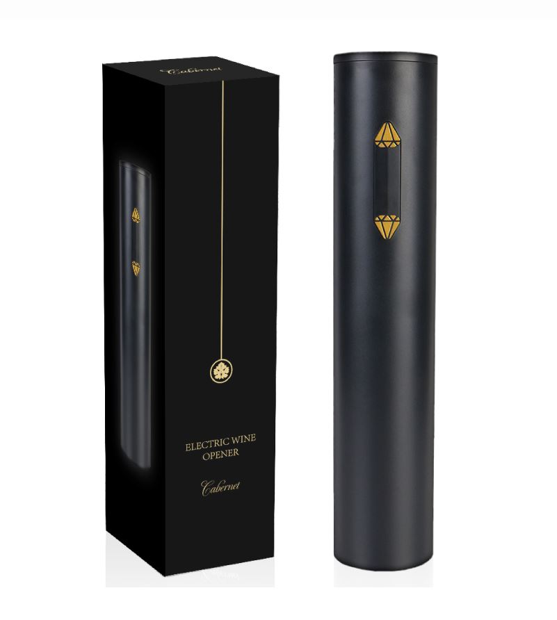 קברנה - פותחן יין חשמלי מתקדם 21x4.5 ס"מ, עם סוללת ליתיום נטענת.
מעניק חווית פתיחה קלה ומהירה של בקבוקי יין בלחיצת כפתור עם מנגנון פעולה שקט.