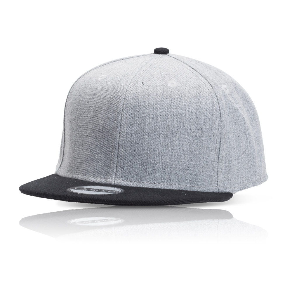 מייק - כובע מצחייה אופנתי 6 פאנל מבית מותג האופנה OMBRE. 
מצחיה ישרה.
עשוי מבד מלאנז