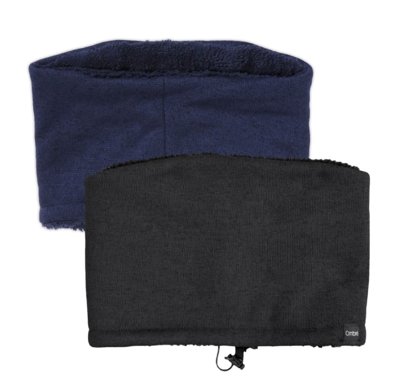 POLAR - מחמם צוואר איכותי במיוחד מבית העיצוב Ombre. עשוי בד ארוג בשילוב פרווה פנימית איכותית ונעימה במיוחד לבידוד מושלם. 