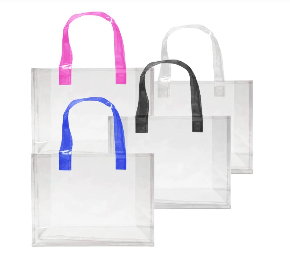 טרופיקל - תיק צד/תיק ים 30x10x42 ס”מ.
עשוי PVC שקוף. 
תא מרכזי גדול.