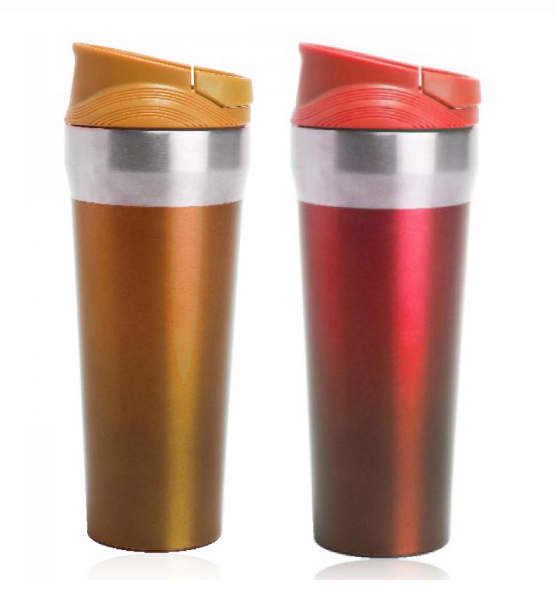 פלקס- כוס טרמית בלתי ניתנת להפיכה, עשויה נירוסטה. 
הכוס נצמדת לכל משטח. 
שחרור הספל נעשה ע